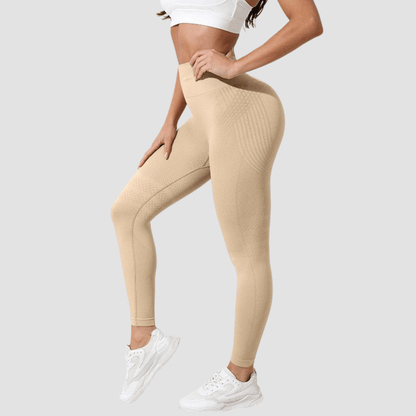 טייץ עם כיסים בעל אפקט משולש נגד צלוליט, ורידים וליפדמה FLEXORA