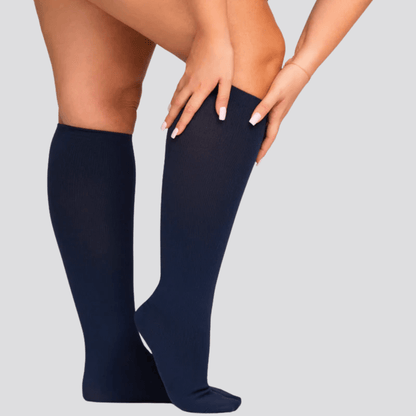 גרביים אלסטיות לדחיסה לרגליים וכפות רגליים ללא כאבים