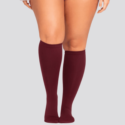 גרביים אלסטיות לדחיסה לרגליים וכפות רגליים ללא כאבים