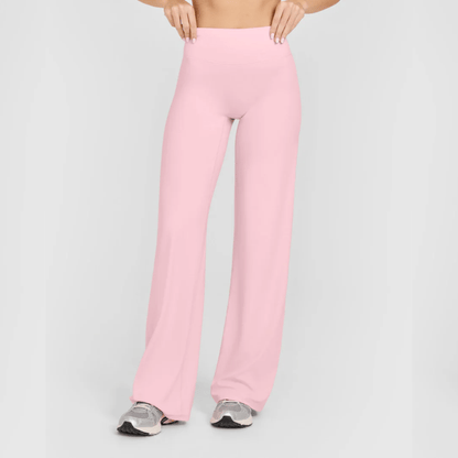 מכנסיים מחטבים ונוחים עם גזרה ישרה המעצימה את הישבן FLEXORA