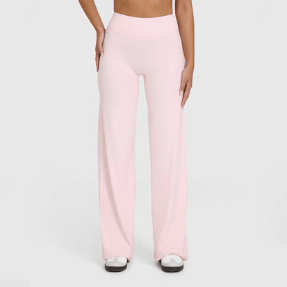 מכנסיים מחטבים ונוחים עם גזרה ישרה המעצימה את הישבן FLEXORA